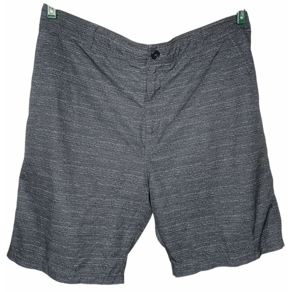 Orageous Shorts mens size large Gray Primary with Blue Accent specks pockets‎